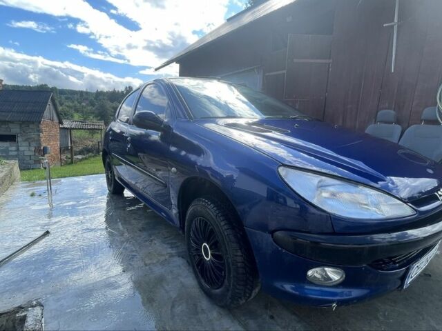 Синий Пежо 206, объемом двигателя 1.4 л и пробегом 277 тыс. км за 2941 $, фото 2 на Automoto.ua