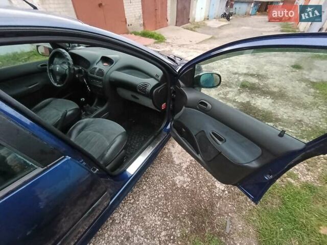Синій Пежо 206, об'ємом двигуна 2 л та пробігом 270 тис. км за 2450 $, фото 6 на Automoto.ua