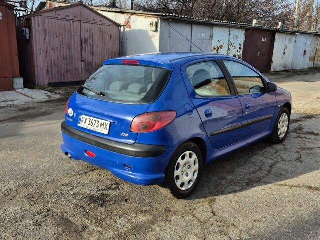 Синій Пежо 206, об'ємом двигуна 1.4 л та пробігом 188 тис. км за 2700 $, фото 2 на Automoto.ua