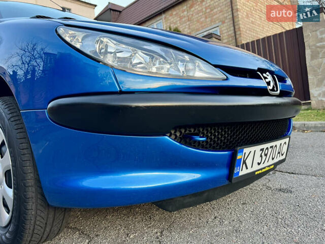Синий Пежо 206, объемом двигателя 1.4 л и пробегом 133 тыс. км за 5500 $, фото 28 на Automoto.ua