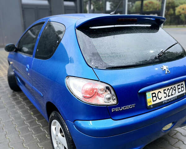 Синий Пежо 206, объемом двигателя 1.6 л и пробегом 245 тыс. км за 2499 $, фото 25 на Automoto.ua