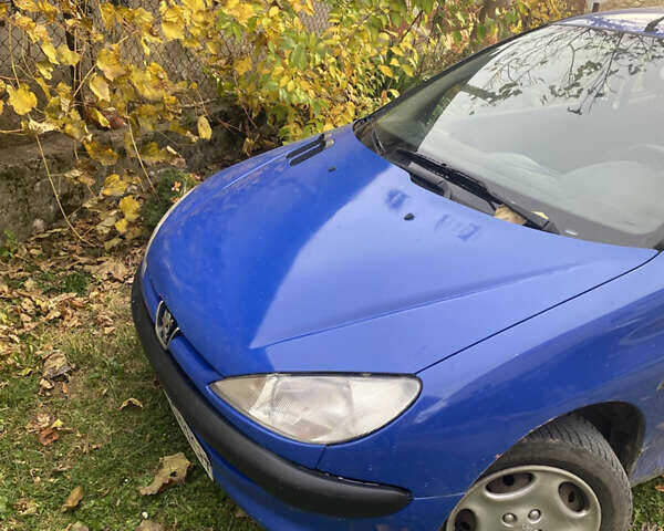 Синий Пежо 206, объемом двигателя 1.1 л и пробегом 250 тыс. км за 2100 $, фото 9 на Automoto.ua