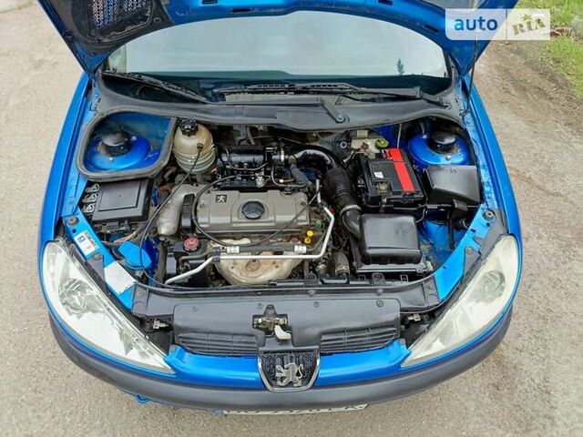 Синій Пежо 206, об'ємом двигуна 1.1 л та пробігом 338 тис. км за 3300 $, фото 24 на Automoto.ua