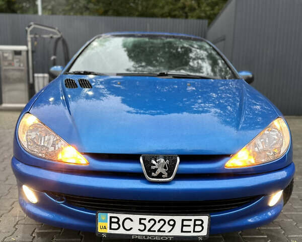 Синий Пежо 206, объемом двигателя 1.6 л и пробегом 245 тыс. км за 2499 $, фото 1 на Automoto.ua