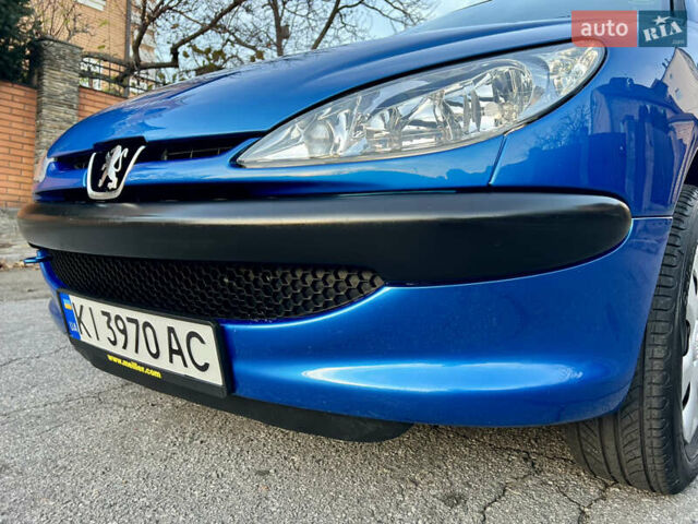Синий Пежо 206, объемом двигателя 1.4 л и пробегом 133 тыс. км за 5500 $, фото 29 на Automoto.ua
