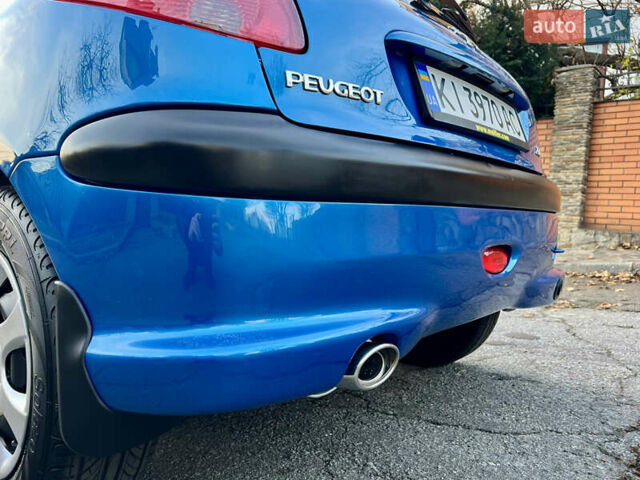 Синий Пежо 206, объемом двигателя 1.4 л и пробегом 133 тыс. км за 5500 $, фото 26 на Automoto.ua