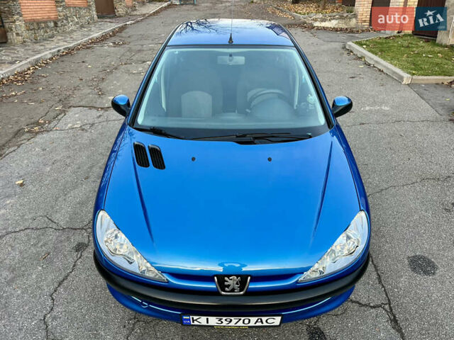 Синий Пежо 206, объемом двигателя 1.4 л и пробегом 133 тыс. км за 5500 $, фото 31 на Automoto.ua