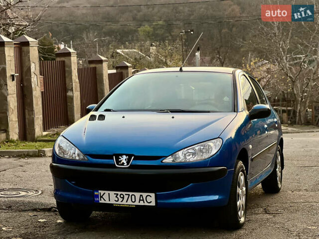 Синий Пежо 206, объемом двигателя 1.4 л и пробегом 133 тыс. км за 5500 $, фото 101 на Automoto.ua