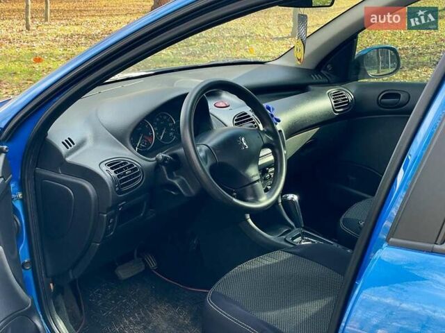 Синий Пежо 206, объемом двигателя 1.4 л и пробегом 71 тыс. км за 5100 $, фото 15 на Automoto.ua
