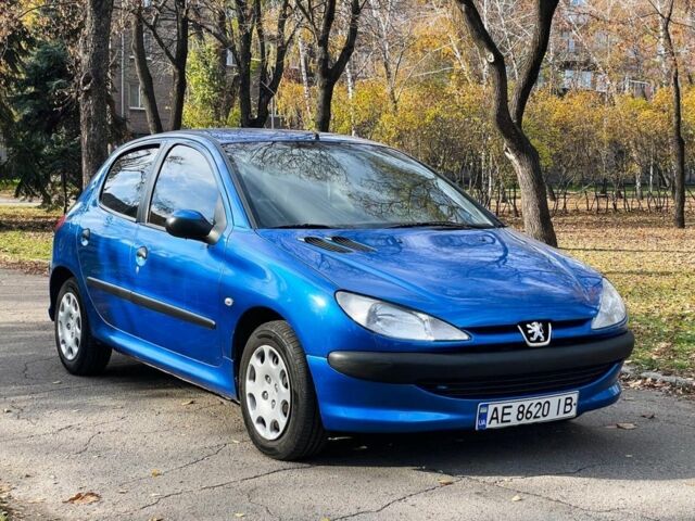 Синий Пежо 206, объемом двигателя 1.4 л и пробегом 3 тыс. км за 5700 $, фото 13 на Automoto.ua