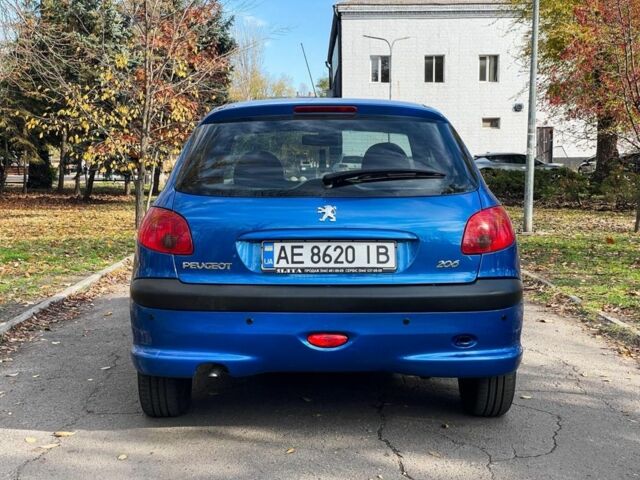 Синий Пежо 206, объемом двигателя 1.4 л и пробегом 3 тыс. км за 5700 $, фото 6 на Automoto.ua