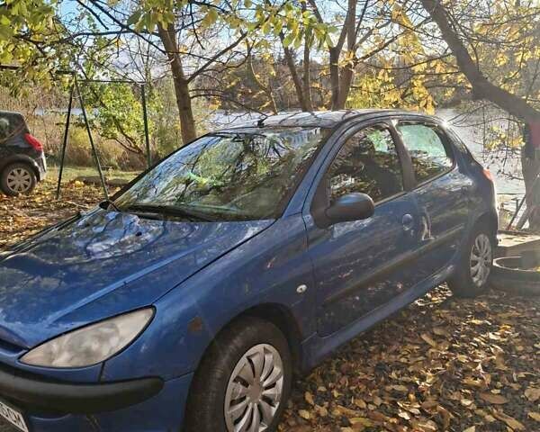 Синій Пежо 206, об'ємом двигуна 1.36 л та пробігом 195 тис. км за 2800 $, фото 6 на Automoto.ua