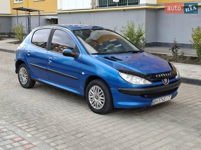 Синій Пежо 206, об'ємом двигуна 1.36 л та пробігом 226 тис. км за 3000 $, фото 10 на Automoto.ua