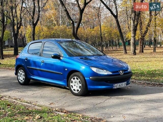Синий Пежо 206, объемом двигателя 1.4 л и пробегом 71 тыс. км за 5100 $, фото 20 на Automoto.ua