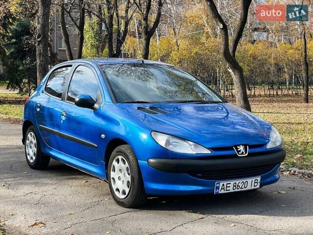 Синий Пежо 206, объемом двигателя 1.4 л и пробегом 71 тыс. км за 5100 $, фото 10 на Automoto.ua