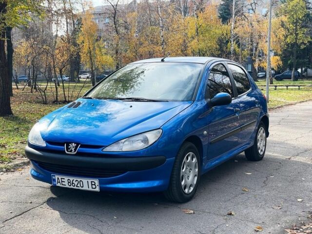 Синий Пежо 206, объемом двигателя 1.4 л и пробегом 3 тыс. км за 5700 $, фото 14 на Automoto.ua