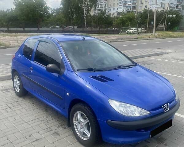 Синий Пежо 206, объемом двигателя 0 л и пробегом 245 тыс. км за 4000 $, фото 2 на Automoto.ua