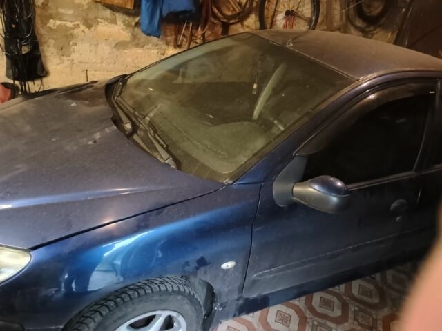 Синий Пежо 206, объемом двигателя 1.4 л и пробегом 290 тыс. км за 1600 $, фото 1 на Automoto.ua