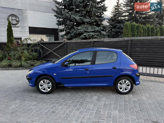 Синий Пежо 206, объемом двигателя 1.36 л и пробегом 201 тыс. км за 2500 $, фото 4 на Automoto.ua