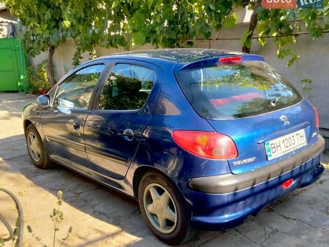 Синій Пежо 206, об'ємом двигуна 1.4 л та пробігом 280 тис. км за 2999 $, фото 8 на Automoto.ua