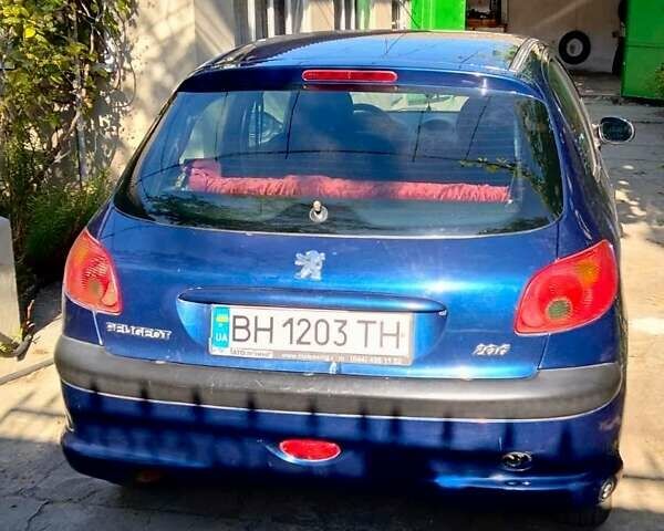 Синій Пежо 206, об'ємом двигуна 1.4 л та пробігом 280 тис. км за 2999 $, фото 18 на Automoto.ua