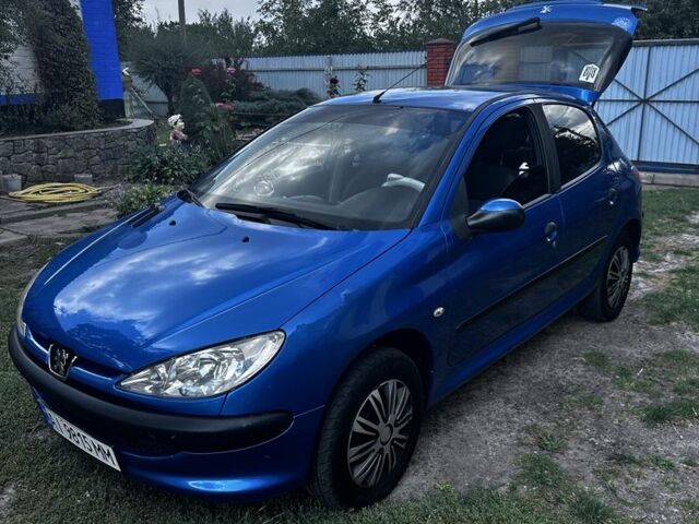 Синий Пежо 206, объемом двигателя 1.4 л и пробегом 151 тыс. км за 6400 $, фото 5 на Automoto.ua