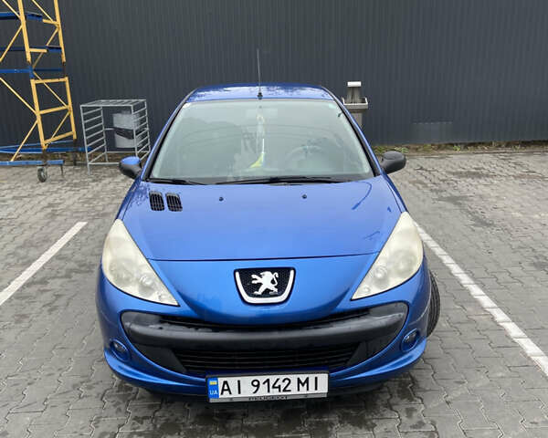 Синий Пежо 206, объемом двигателя 1.36 л и пробегом 197 тыс. км за 3800 $, фото 2 на Automoto.ua