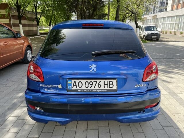 Синий Пежо 206, объемом двигателя 1.1 л и пробегом 159 тыс. км за 4400 $, фото 5 на Automoto.ua
