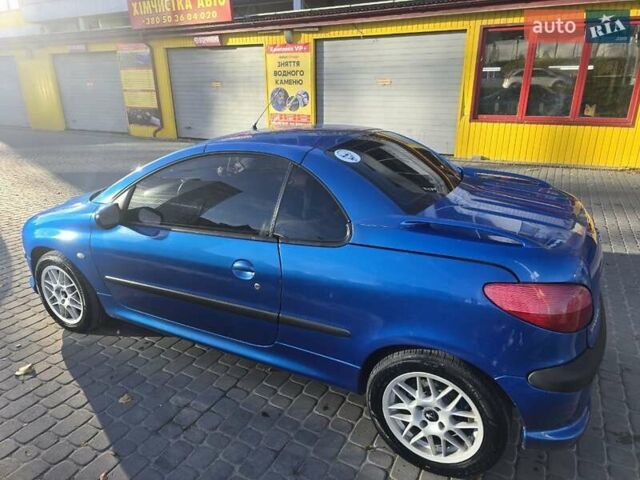 Синій Пежо 206, об'ємом двигуна 1.59 л та пробігом 183 тис. км за 4100 $, фото 4 на Automoto.ua