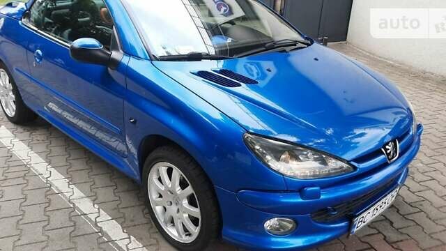 Синій Пежо 206, об'ємом двигуна 2 л та пробігом 177 тис. км за 4350 $, фото 14 на Automoto.ua