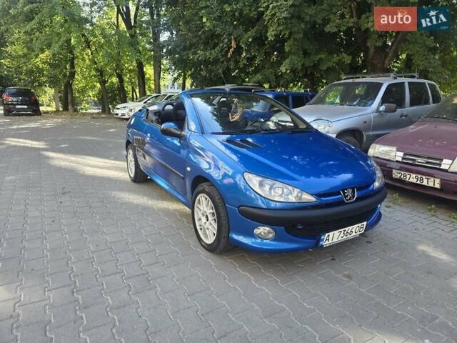 Синій Пежо 206, об'ємом двигуна 1.59 л та пробігом 183 тис. км за 4100 $, фото 10 на Automoto.ua