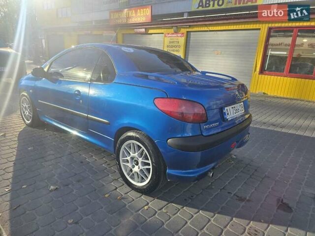 Синій Пежо 206, об'ємом двигуна 1.59 л та пробігом 183 тис. км за 4100 $, фото 5 на Automoto.ua