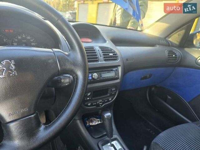 Синій Пежо 206, об'ємом двигуна 1.59 л та пробігом 183 тис. км за 4100 $, фото 18 на Automoto.ua