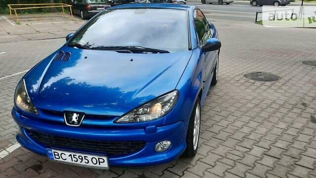 Синій Пежо 206, об'ємом двигуна 2 л та пробігом 177 тис. км за 4350 $, фото 17 на Automoto.ua