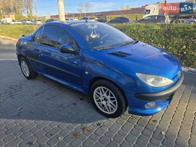 Синій Пежо 206, об'ємом двигуна 1.59 л та пробігом 183 тис. км за 4100 $, фото 9 на Automoto.ua