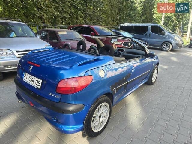 Синій Пежо 206, об'ємом двигуна 1.59 л та пробігом 183 тис. км за 4100 $, фото 7 на Automoto.ua