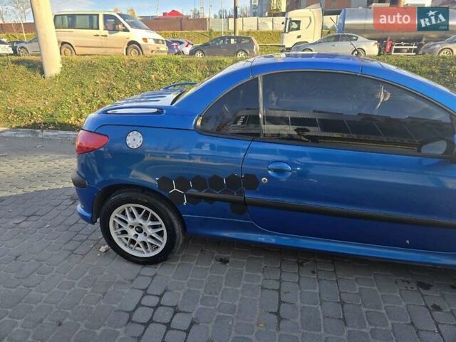 Синій Пежо 206, об'ємом двигуна 1.59 л та пробігом 183 тис. км за 4100 $, фото 8 на Automoto.ua