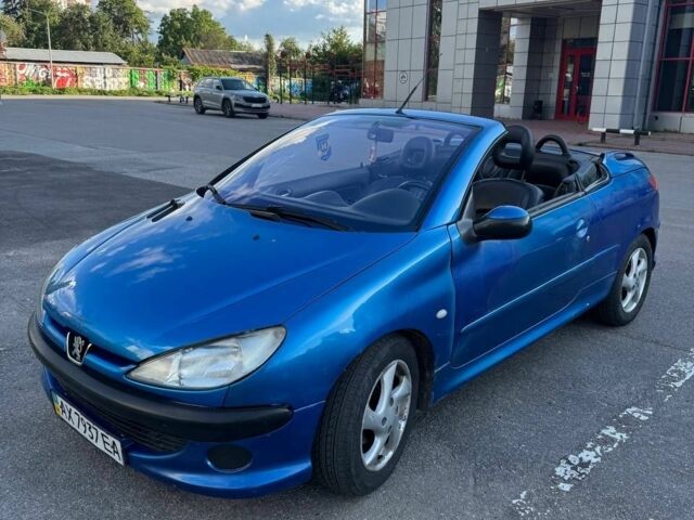 Синий Пежо 206, объемом двигателя 1.6 л и пробегом 177 тыс. км за 4300 $, фото 4 на Automoto.ua