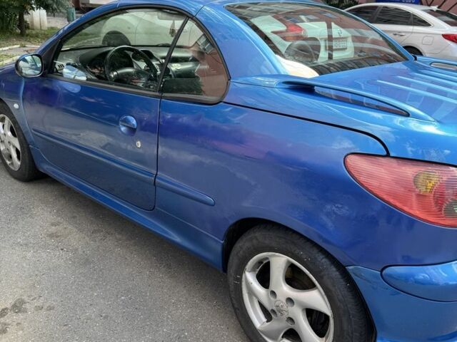 Синий Пежо 206, объемом двигателя 1.6 л и пробегом 177 тыс. км за 4300 $, фото 3 на Automoto.ua