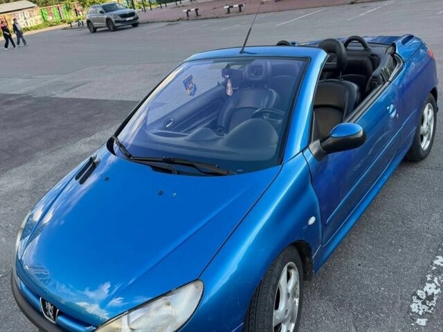 Синий Пежо 206, объемом двигателя 1.6 л и пробегом 177 тыс. км за 4300 $, фото 6 на Automoto.ua