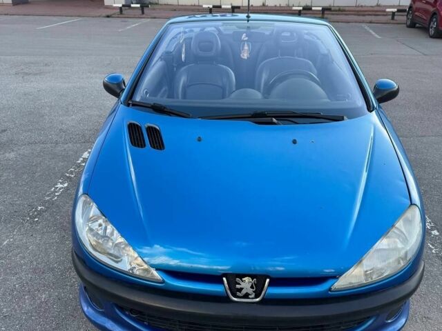Синий Пежо 206, объемом двигателя 1.6 л и пробегом 177 тыс. км за 4300 $, фото 2 на Automoto.ua