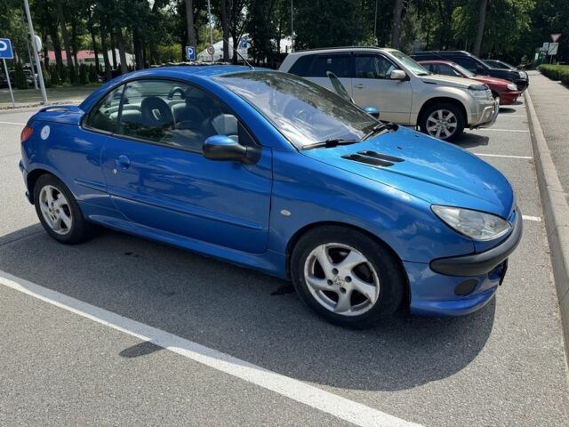 Синий Пежо 206, объемом двигателя 1.6 л и пробегом 177 тыс. км за 4300 $, фото 2 на Automoto.ua