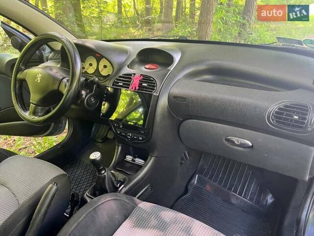 Синий Пежо 206, объемом двигателя 1.6 л и пробегом 251 тыс. км за 4100 $, фото 6 на Automoto.ua
