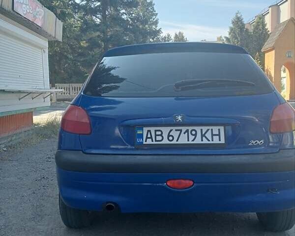 Синий Пежо 206, объемом двигателя 0 л и пробегом 170 тыс. км за 3500 $, фото 9 на Automoto.ua