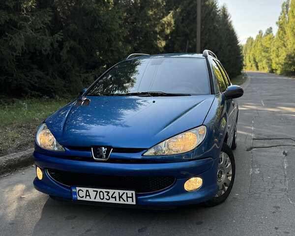 Синий Пежо 206, объемом двигателя 1.59 л и пробегом 200 тыс. км за 3700 $, фото 15 на Automoto.ua