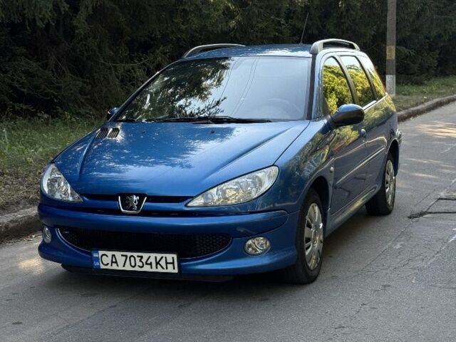 Синий Пежо 206, объемом двигателя 1.6 л и пробегом 225 тыс. км за 3800 $, фото 13 на Automoto.ua
