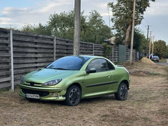 Зелений Пежо 206, об'ємом двигуна 1.6 л та пробігом 200 тис. км за 2800 $, фото 1 на Automoto.ua