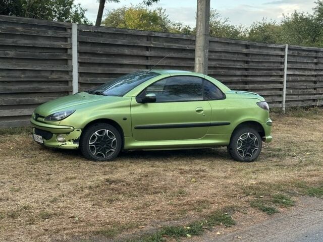 Зелений Пежо 206, об'ємом двигуна 1.6 л та пробігом 200 тис. км за 2800 $, фото 2 на Automoto.ua