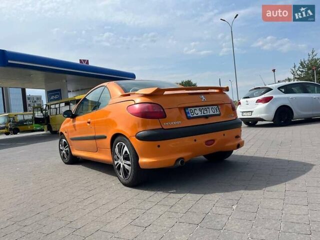 Оранжевый Пежо 206, объемом двигателя 2 л и пробегом 290 тыс. км за 4000 $, фото 5 на Automoto.ua