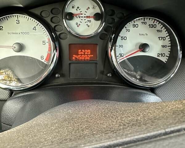 Білий Пежо 207, об'ємом двигуна 1.56 л та пробігом 245 тис. км за 6700 $, фото 12 на Automoto.ua